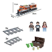 Load image into Gallery viewer, 479PCS MOC City Railway Travel Train Track Figure Model Toy Building Block Brick Gift Kids Compatible Lego