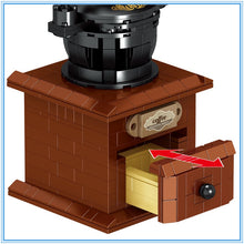 Load image into Gallery viewer, 467PCS MOC Micro Mini Coffee Maker Machine Model Toy Building Block Brick Gift Kids New