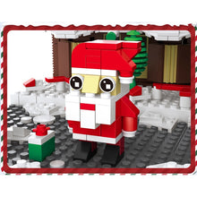 Load image into Gallery viewer, 2180PCS MOC Christmas Santa Claus Office House Tree Deer Snowman Rovaniemi Building Block Brick Model Toy Gift Set Kids New