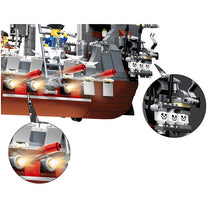 Load image into Gallery viewer, 1125PCS Pirates of the Caribbean Black Beard Ship Boat Model Figures Building Block Brick Toy Gift Set Kids New Compatible Lego