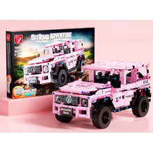 Load image into Gallery viewer, MOC Technic Pull Back Jeep FJ Defender Cruiser SUV Off Road Car Vehicle Model Toy Building Block Brick Gift Kids Compatible Lego