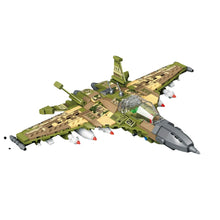 Load image into Gallery viewer, 529PCS Military WW2 J-15 Flying Shark Flanker-D Air Fighter Aircraft Figure Model Toy Building Block Brick Gift Kids Compatible Lego