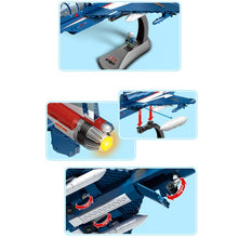 Load image into Gallery viewer, 705PCS Military WW2 J-10 Vigorous Dragon Air Fighter Stand Figure Model Toy Building Block Brick Gift Kids