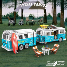 Load image into Gallery viewer, 2775PCS MOC Technic VW T2 Camper Van Travel Car Model Toy Building Block Brick Gift Kids Compatible Lego
