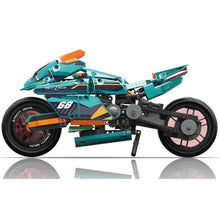 Load image into Gallery viewer, 669PCS MOC Technic Speed Cyberpunk Motor Bike Motorcycle Model Toy Building Block Brick Gift Kids Compatible Lego