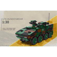 Load image into Gallery viewer, 808PCS WW2 GTK Boxer Bundeswehr Armoured Vehicle Model Toy Building Block Brick Gift Kids