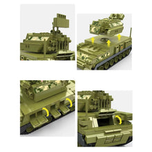 Load image into Gallery viewer, 846PCS Military WW2 HQ-17 Air Defense Missile System Tank Figure Model Toy Building Block Brick Gift Kids Compatible Lego