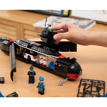 Load image into Gallery viewer, 515PCS Military WW2 PLA Type 094 Jin-Class Strategic Nuclear Submarine Figure Model Toy Building Block Brick Gift Kids