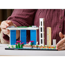 Load image into Gallery viewer, 829PCS MOC Architecture Singapore City View Line Model Toy Building Block Brick Gift Kids Compatible Lego