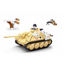 Load image into Gallery viewer, 344PCS MOC Military WW2 Jagdpanzer 38t Tank Figure Model Toy Building Block Brick Gift Kids