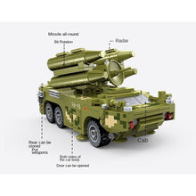 Load image into Gallery viewer, 623PCS Military WW2 HQ-7 Anti Aircraft Missile Truck Car Figure Model Toy Building Block Brick Gift Kids