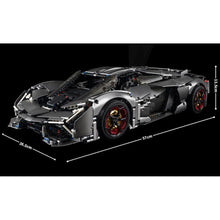 Load image into Gallery viewer, 3358PCS Static MOC Technic Speed Terzo Millennio Super Racing Sports Car Model Toy Building Block Brick Gift Kids Compatible Lego 1:8