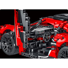 Load image into Gallery viewer, 1505PCS MOC Technic Red Super Racing Sports Car Model Toy Building Block Brick Gift Kids Compatible Lego 1:14