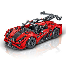 Load image into Gallery viewer, 1505PCS MOC Technic Red Super Racing Sports Car Model Toy Building Block Brick Gift Kids Compatible Lego 1:14