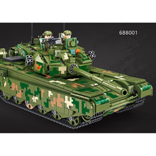 Load image into Gallery viewer, 1309PCS MOC Military Large 99A Main Battle Tank Figures Model Toy Building Block Brick Gift Kids