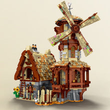 Load image into Gallery viewer, 2808PCS MOC City Town Medieval Windmill House Model Toy Building Block Brick Gift Kids Compatible Lego