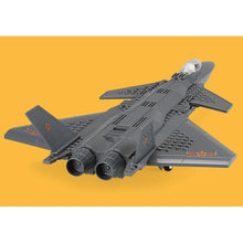 Load image into Gallery viewer, 270PCS Military J-20 Heavy Air Fighter Plane Model Building Block Brick Toy Gift Set Kids New