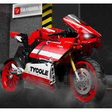 Load image into Gallery viewer, 729PCS MOC Technic Ducati V4 Motorcycle Motor Bike Model Toy Building Block Brick Gift Kids