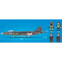Load image into Gallery viewer, 980PCS Military FC-31 Air Fighter Gyrfalcon Model Toy Figures Building Block Brick Gift Kids