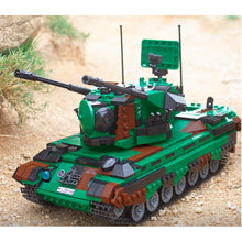 Load image into Gallery viewer, 1352PCS WW2 Flakpz Gepard Tank Model Toy Building Block Brick Gift Kids Compatible Lego