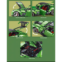 Load image into Gallery viewer, 2878PCS MOC Technic GT Super Racing Sports Car Widebody Model Toy Building Block Brick Gift Kids Compatible Lego