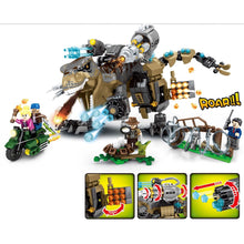 Load image into Gallery viewer, 610PCS MOC Dinosaur Chase Scene Figures Model Toy Building Block Brick Gift Kids