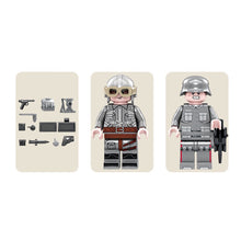 Load image into Gallery viewer, 426PCS Military WW2 BF109 Air Fighter Plane Model Figures Building Block Brick Gift Set Kids New