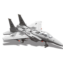 Load image into Gallery viewer, 270PCS Military F-15 Eagle Air Fighter Plane Model Building Block Brick Toy Gift Set Kids New
