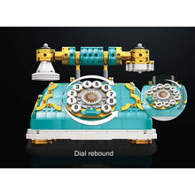 Load image into Gallery viewer, 859PCS Vintage Telephone Model Toy Building Block Brick Gift Set Display Kids New
