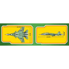 Load image into Gallery viewer, 999PCS Military WW2 J-15 Flying Shark Flanker D Air Fighter Aircraft Figure Model Toy Building Block Brick Gift Kids Compatible Lego