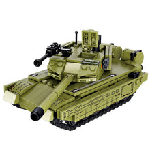 Load image into Gallery viewer, 391PCS Military WW2 99A Main Battle Tank Figure Model Toy Building Block Brick Gift Kids Compatible Lego