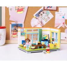 Load image into Gallery viewer, MOC Crayon Shin-chan Comic Cartoon Home House Figure Model Toy Building Block Brick Kids Gift