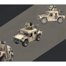 Load image into Gallery viewer, 469PCS MOC Military Desert Hummer Car Figure Model Toy Building Block Brick Gift Kids