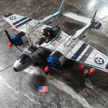 Load image into Gallery viewer, 479PCS Military WW2 US P38 Lightning Air Fighter Figure Model Construction Toy Building Block Brick Gift Kids
