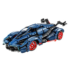 Load image into Gallery viewer, 1953PCS MOC Technic Speed V12 Super Racing Sports Car Model Toy Building Block Brick Gift Kids Compatible Lego 1:10