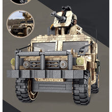 Load image into Gallery viewer, 469PCS MOC Military Desert Hummer Car Figure Model Toy Building Block Brick Gift Kids