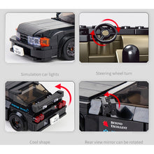 Load image into Gallery viewer, 359PCS MOC Speed Comic Cartoon GTR R32 Initial D Racing Sports Car Model Toy Building Block Brick Gift Kids Compatible Lego With Display Box