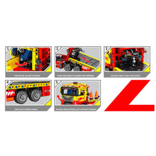 Load image into Gallery viewer, 785PCS MOC Technic City Farm Rescue Trailer Truck Model Toy Building Block Brick Gift Kids Compatible Lego
