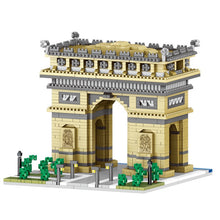 Load image into Gallery viewer, 2020PCS Architecture Triumphal Arch Paris France Model Building Block Brick Toy Display Gift Set Kids New Compatible Lego