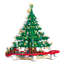 Load image into Gallery viewer, 2100PCS MOC Sweet Christmas Tree House Train Santa Model Building Block Brick Toy Gift Set Kids New Compatible with