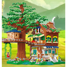 Load image into Gallery viewer, MOC Micro Mini Elf Tree House Garden Figure Model Toy Building Block Brick Gift Kids Cute