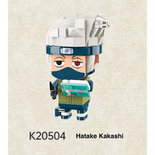 Load image into Gallery viewer, Hatake Kakashi Naruto Cartoon Comic Mini Figure Minifigure Model Construction Action Toy Display Building Block Brick Educational Gift Set Kids