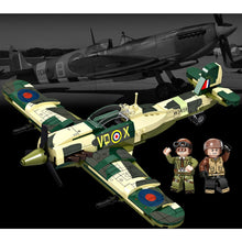 Load image into Gallery viewer, 331PCS Military WW2 Spitfire Air Fighter Aircraft Figure Model Toy Building Block Brick Gift Kids Compatible Lego