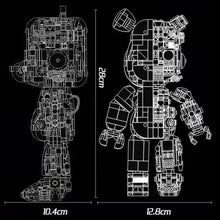 Load image into Gallery viewer, 1471PCS MOC Large Gloomy Brick Bear Mecha Model Figure Toy Building Block Brick Gift Kids Compatible Lego Display