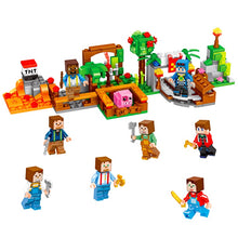 Load image into Gallery viewer, MOC My World Defense Drill Figures Toy Model Building Block Brick Gift Kids