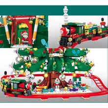 Load image into Gallery viewer, 2100PCS MOC Sweet Christmas Tree House Train Santa Model Building Block Brick Toy Gift Set Kids New Compatible with