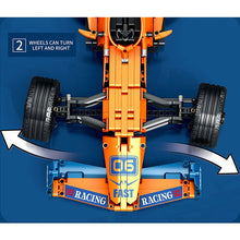 Load image into Gallery viewer, 928PCS MOC Technic F1 Orange Formula One Racing Car Model Toy Building Block Brick Gift Kids Compatible Lego