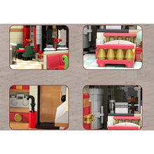 Load image into Gallery viewer, 5588PCS MOC City Street Town Pizza Shop Store Restaurant Diner Model Figures Building Block Brick Gift Set Kids New Compatible With Lego