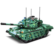 Load image into Gallery viewer, 1298PCS Military WW2 Challenger Ⅱ Main Battle Tank Model Toy Building Block Brick Gift Kids Compatible Lego