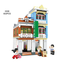 Load image into Gallery viewer, MOC City Street Town China Traditional Store Shop House Model Toy Figure Building Block Brick Gift Kids Compatible Lego